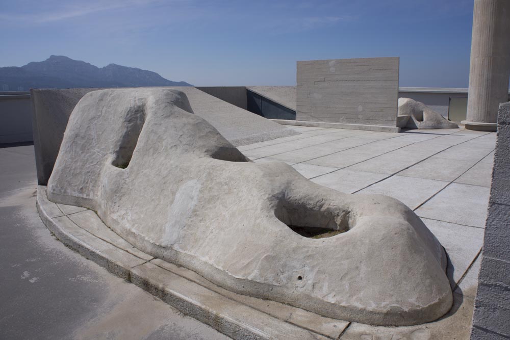 Marseille, La Cité radieuse du Corbusier