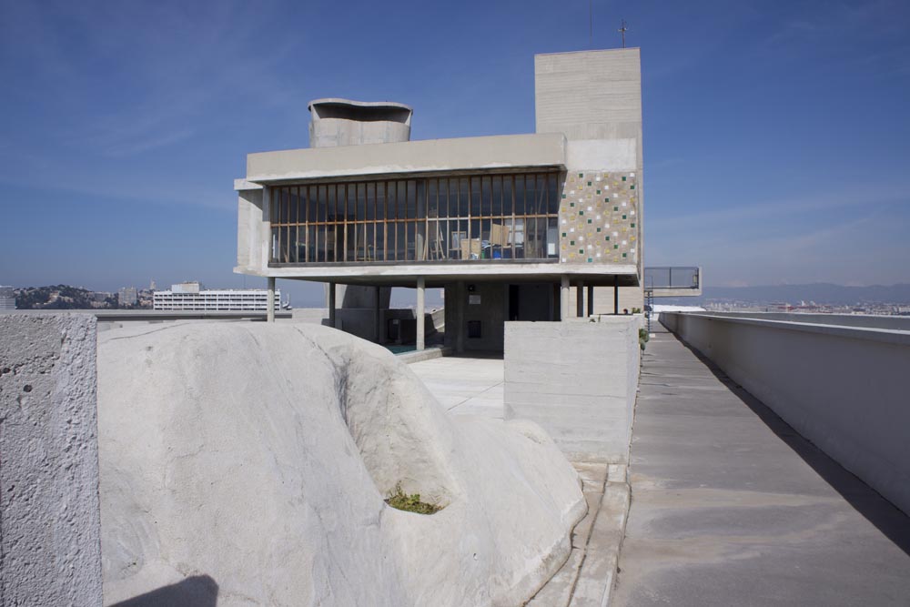 Marseille, La Cité radieuse du Corbusier