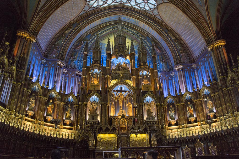 Montreal, basilique Notre-Dame