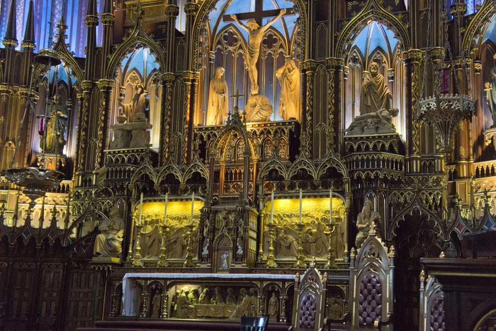 Montreal, basilique Notre-Dame