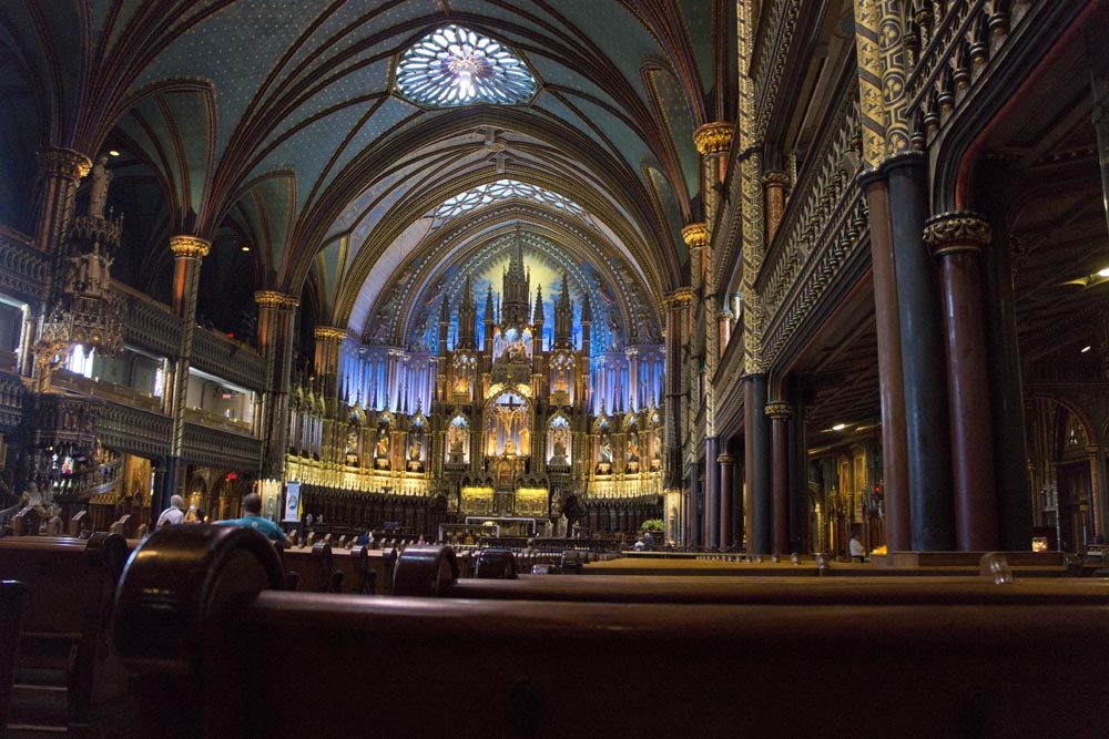 Montreal, basilique Notre-Dame