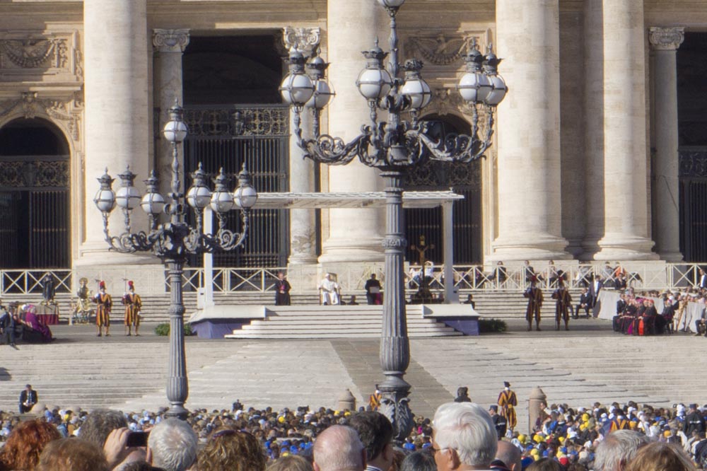 Rome, Audience publique du pape