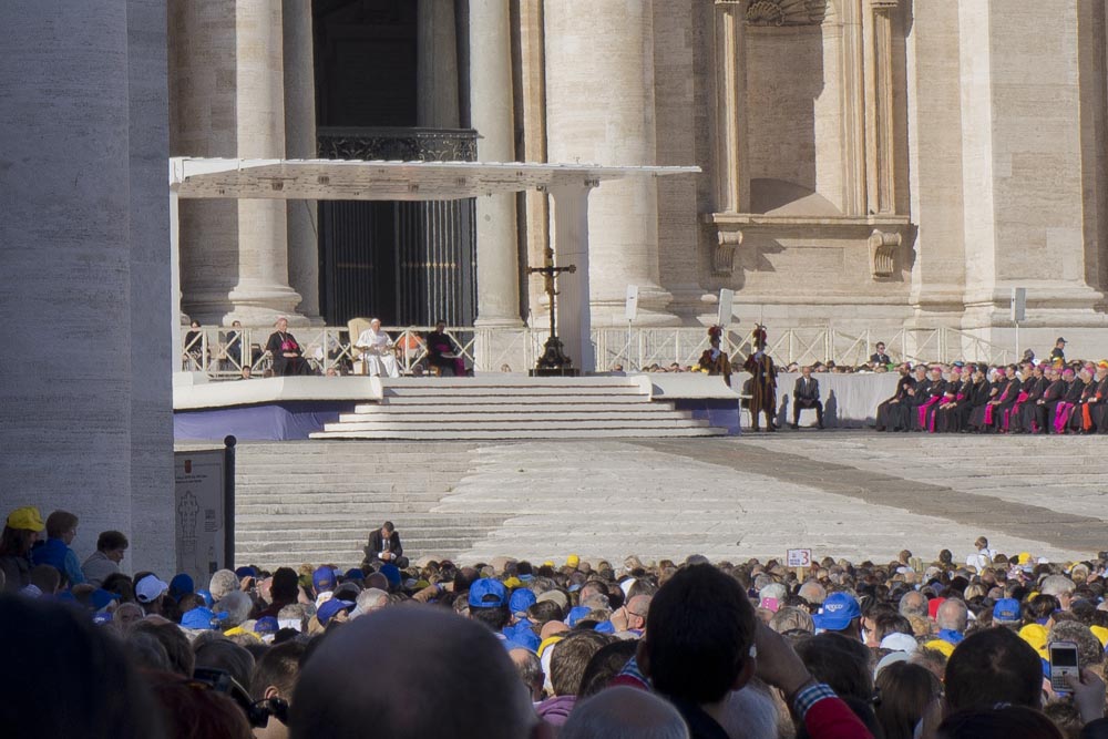 Rome, Audience publique du pape