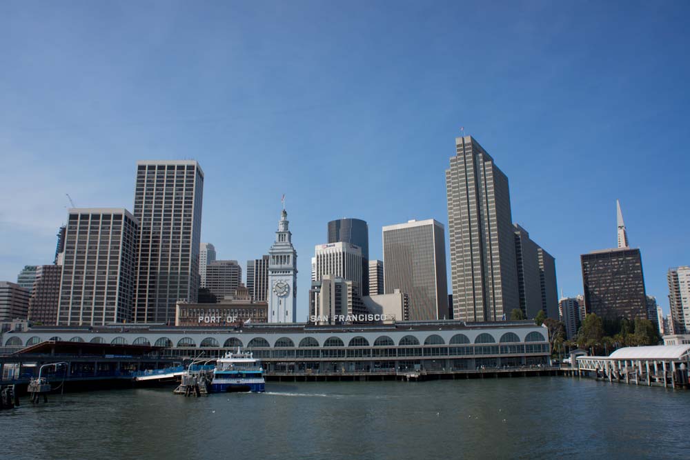 En ferry vers Sausalito