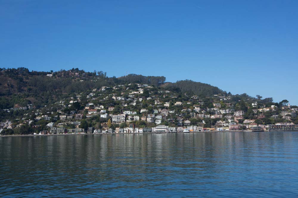 En ferry vers Sausalito