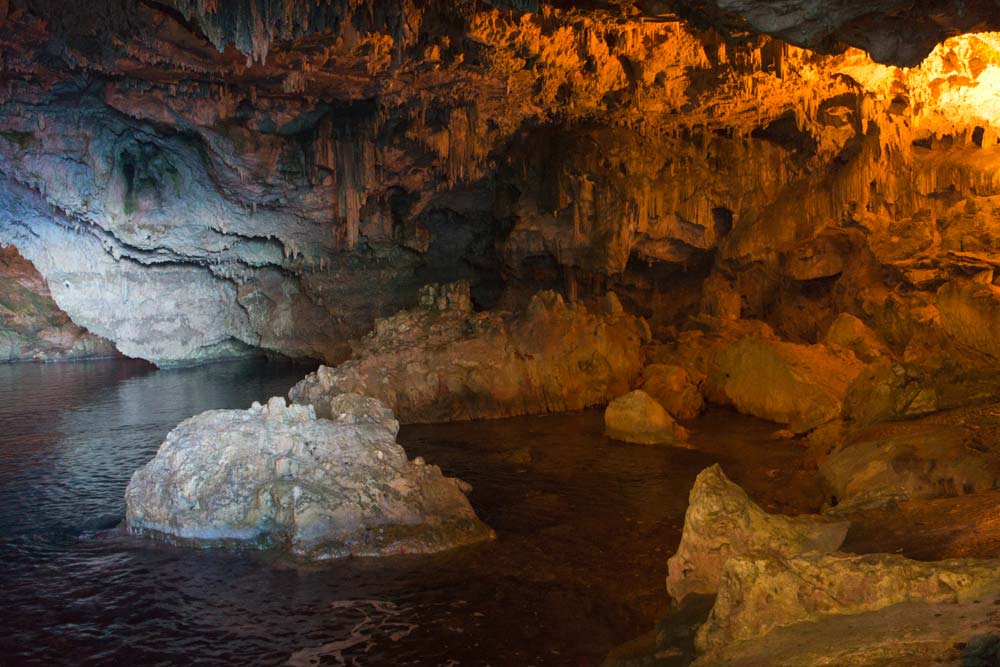 Voyage en Sardaigne, La grotte de Neptune