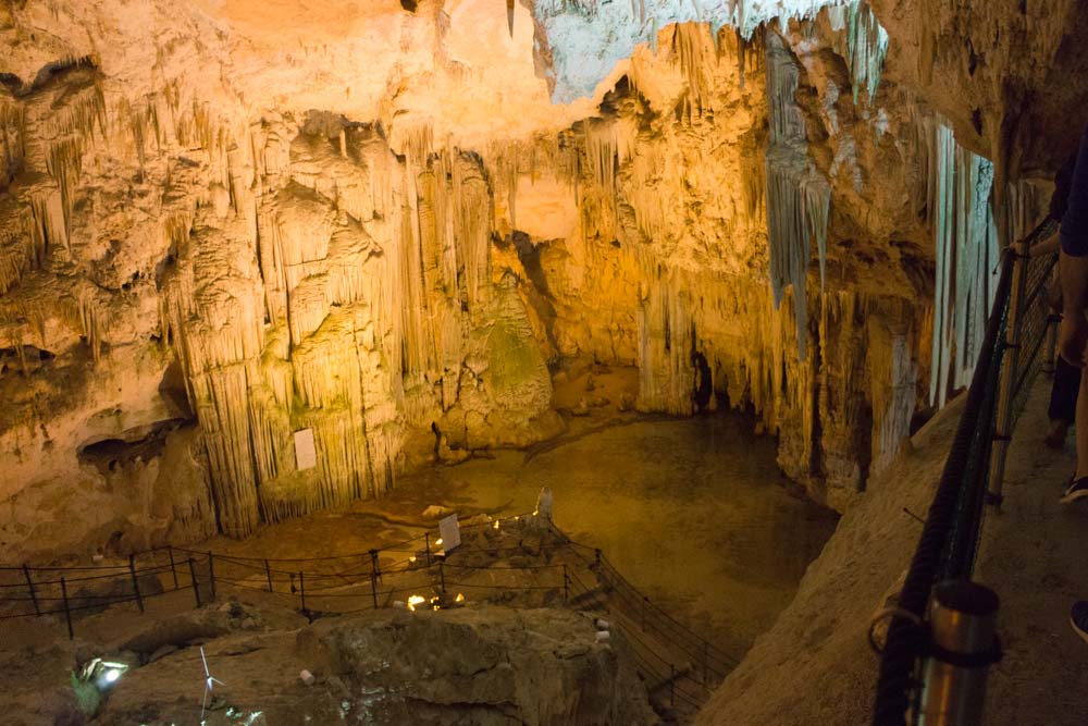 Voyage en Sardaigne, La grotte de Neptune