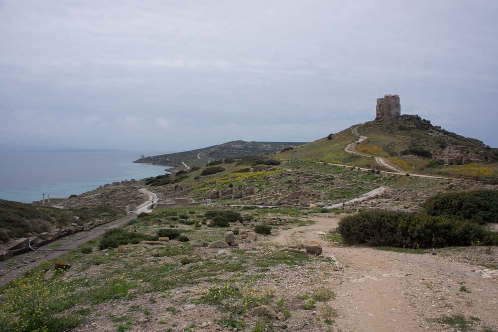 Voyage en Sardaigne, Tharros