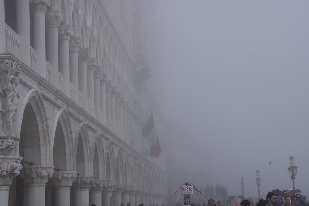 Venise, Brouillard et nuit