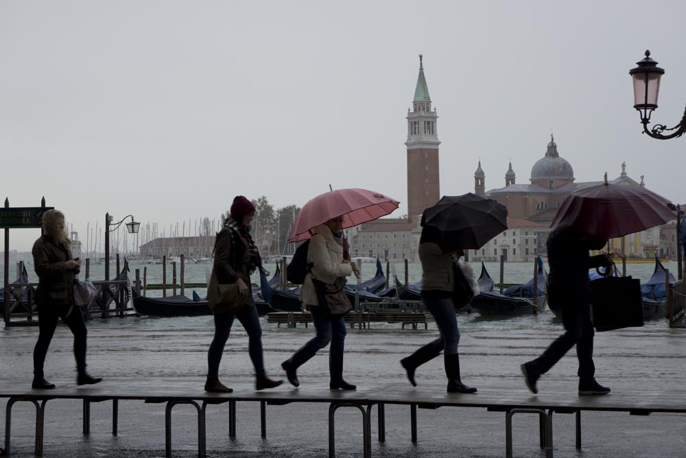 Venise, La place Saint Marc sous l'eau